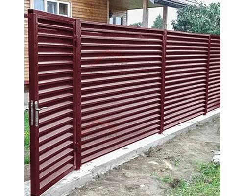 Крепежная планка жалюзи Milan,Tokyo 0,45 PE с пленкой RAL 3005 красное вино