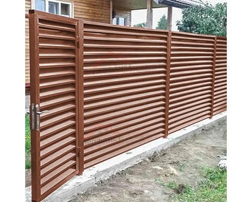 Крепежная планка жалюзи Milan,Tokyo 0,45 PE с пленкой RAL 8004 терракота