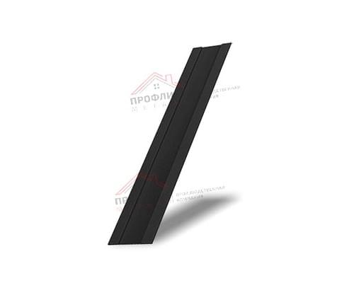 Крепежная планка жалюзи Milan,Tokyo 0,45 PE-Double с пленкой RAL 9005 черный