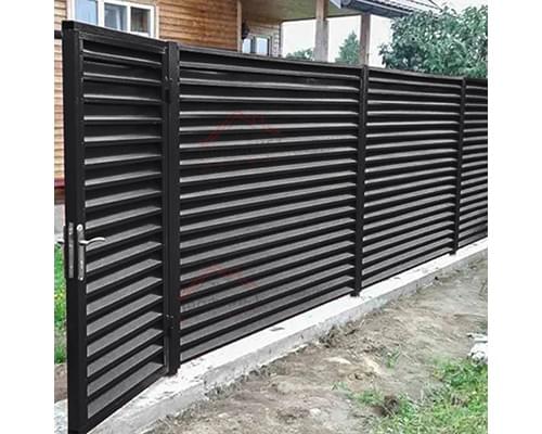 Крепежная планка жалюзи Milan,Tokyo 0,45 PE-Double с пленкой RAL 9005 черный