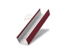 Крышка 65х40 жалюзи Milan,Tokyo 0,45 Drap RAL 3005 красное вино