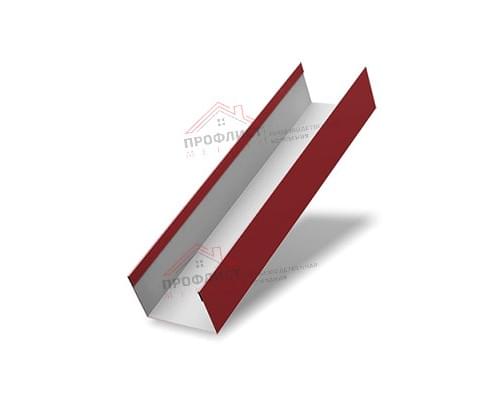 Крышка 65х40 жалюзи Milan,Tokyo 0,5 Rooftop Matte RAL 3011 коричнево-красный