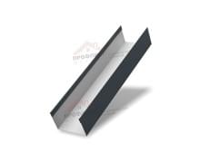 Крышка 65х40 жалюзи Milan,Tokyo 0,45 Drap RAL 7016 антрацитово-серый