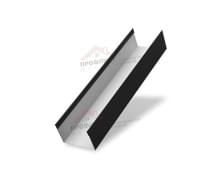 Крышка 65х40 жалюзи Milan,Tokyo 0,45 Drap RAL 9005 черный