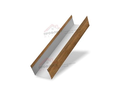 Крышка 45х20 жалюзи Texas 0,45 Print-Double Premium Antique Wood