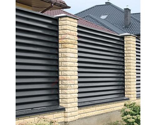Ламель жалюзи Milan 0,45 Drap RAL 7016 антрацитово-серый