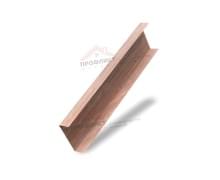Декоративная накладка на столб жалюзи Milan,Tokyo 0,45 Print Elite White Wood