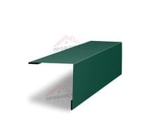 Планка завершающая 50х50 жалюзи Milan 0,5 PurLite Мatt RAL 6005 зеленый мох