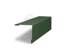 Планка завершающая 50х50 жалюзи Milan 0,5 GreenCoat Pural BT, matt RR 11 темно-зеленый