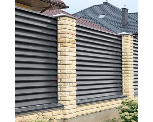 Стойка жалюзи Milan,Tokyo 0,5 GreenCoat Pural BT, matt RR 23 темно-серый Стойка жалюзи Milan,Tokyo 0,5 GreenCoat Pural BT, matt RR 23 темно-серый