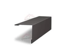 Планка завершающая 50х50 жалюзи Milan 0,45 Drap RR 32 темно-коричневый