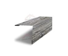 Планка завершающая 50х50 жалюзи Milan 0,45 Print Elite Nordic Wood