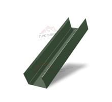 Стойка жалюзи Milan,Tokyo 0,5 Velur RAL 6020 хромовая зелень