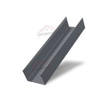 Стойка жалюзи Milan,Tokyo 0,5 GreenСoat Pural RR 23 темно-серый