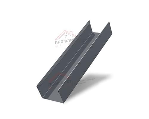 Стойка жалюзи Milan,Tokyo 0,5 GreenCoat Pural BT, matt RR 23 темно-серый Стойка жалюзи Milan,Tokyo 0,5 GreenCoat Pural BT, matt RR 23 темно-серый