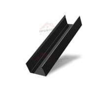 Стойка жалюзи Milan,Tokyo 0,5 GreenCoat Pural BT, matt RR 33 черный