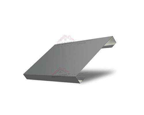 Ламель лицевая 125 жалюзи Texas 0,45 PE с пленкой RAL 7005 мышино-серый Ламель лицевая 125 жалюзи Texas 0,45 PE с пленкой RAL 7005 мышино-серый