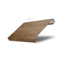 Ламель лицевая 125 Texas стартовая/финишная для калиток и ворот 0,45 PT Elite Antique Wood Ламель лицевая 125 Texas стартовая/финишная для калиток и ворот 0,45 PT Elite Antique Wood