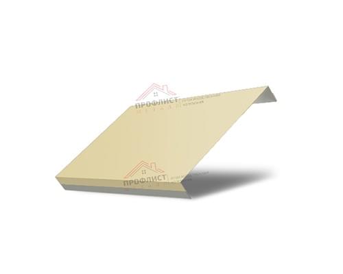 Ламель обратная 125 Texas стартовая/финишная для калиток и ворот 0,45 PE с пленкой RAL 1014 слоновая кость Ламель обратная 125 Texas стартовая/финишная для калиток и ворот 0,45 PE с пленкой RAL 1014 слоновая кость