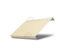 Ламель обратная 150 жалюзи Texas 0,5 Satin с пленкой RAL 1015 светлая слоновая кость