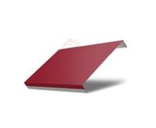 Ламель обратная 150 жалюзи Texas 0,45 PE с пленкой RAL 3003 рубиново-красный