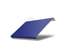 Ламель обратная 150 жалюзи Texas 0,45 PE с пленкой RAL 5002 ультрамариново-синий