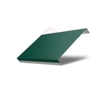 Ламель обратная 150 жалюзи Texas 0,5 Satin с пленкой RAL 6005 зеленый мох