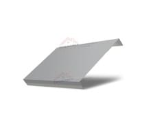 Ламель обратная 150 жалюзи Texas 0,5 Satin с пленкой RAL 7004 сигнальный серый