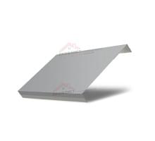 Ламель обратная 125 жалюзи Texas 0,5 Satin с пленкой RAL 7004 сигнальный серый