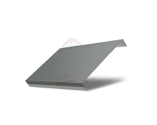Ламель обратная 150 жалюзи Texas 0,45 PE с пленкой RAL 7005 мышино-серый