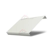 Ламель обратная 125 жалюзи Texas 0,5 Satin с пленкой RAL 9003 сигнальный белый