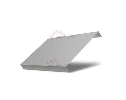 Ламель обратная 150 жалюзи Texas 0,45 PE с пленкой RAL 9006 бело-алюминиевый