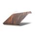 Ламель обратная 150 жалюзи Texas 0,45 Print Elite Chestnut Wood (обратная сторона серая)