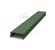 Крепежная планка нижняя Texas 0,5 Velur RAL 6020 хромовая зелень Крепежная планка нижняя Texas 0,5 Velur RAL 6020 хромовая зелень