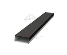 Крепежная планка верхняя Texas 0,45 Drap RAL 9005 черный