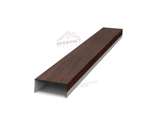 Крепежная планка верхняя Texas 0,45 Print Elite Choco Wood Крепежная планка верхняя Texas 0,45 Print Elite Choco Wood