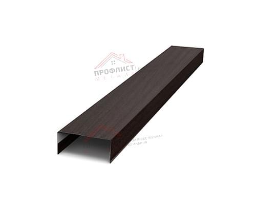 Крепежная планка нижняя Texas 0,45 Print Elite Coffee Wood Крепежная планка нижняя Texas 0,45 Print Elite Coffee Wood