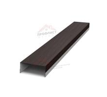 Крепежная планка верхняя Texas 0,45 Print Elite Coffee Wood
