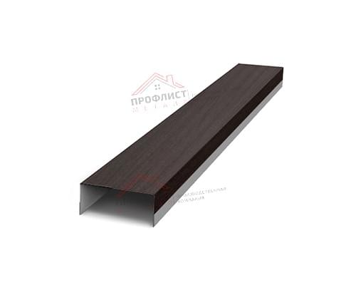 Крепежная планка верхняя Texas 0,45 Print Elite Coffee Wood