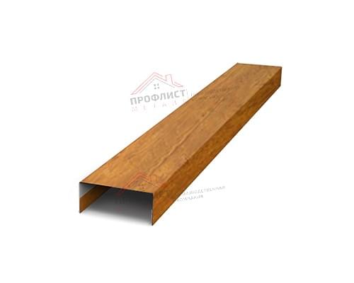 Крепежная планка нижняя Texas 0,45 Print Elite Golden Wood