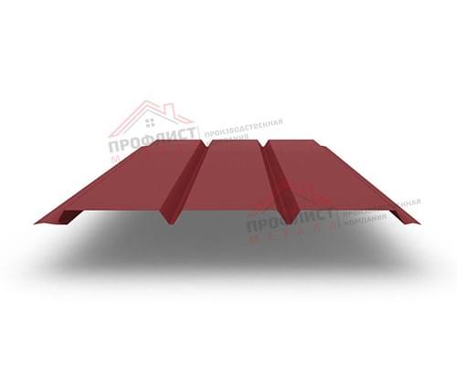 Софит металлический без перфорации 0,5 Satin с пленкой RAL 3011 коричнево-красный Софит металлический без перфорации 0,5 Satin с пленкой RAL 3011 коричнево-красный