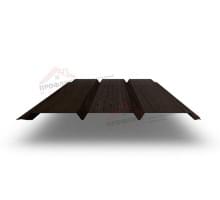 Софит металлический центральная перфорация 0,45 Print Elite с пленкой Coffee Wood