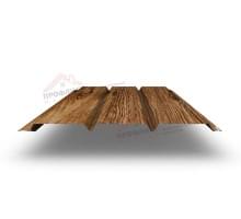 Софит металлический центральная перфорация 0,45 Print Elite с пленкой Nutwood