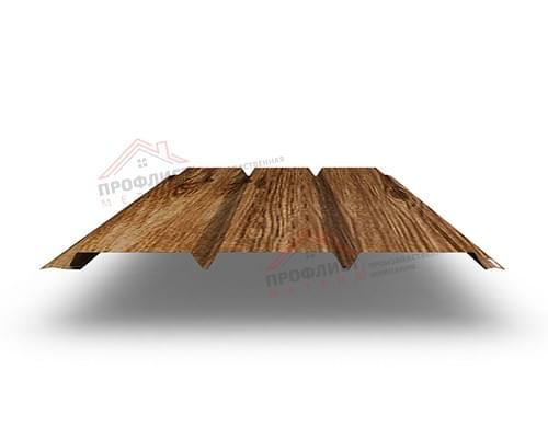Софит металлический центральная перфорация 0,45 Print Elite с пленкой Nutwood