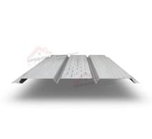 Софит металлический центральная перфорация 0,45 Print Elite с пленкой Snow Wood