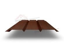 Софит металлический без перфорации 0,45 Print Elite с пленкой Choco Wood Софит металлический без перфорации 0,45 Print Elite с пленкой Choco Wood