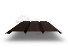 Софит металлический без перфорации 0,45 Print Elite с пленкой Coffee Wood