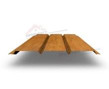 Софит металлический без перфорации 0,4 Print Premium с пленкой Golden Wood