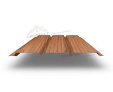 Софит металлический без перфорации 0,45 Print Elite с пленкой Honey Wood