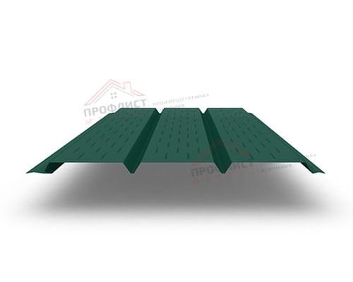 Софит металлический полная перфорация 0,5 Velur с пленкой RAL 6005 зеленый мох Софит металлический полная перфорация 0,5 Velur с пленкой RAL 6005 зеленый мох
